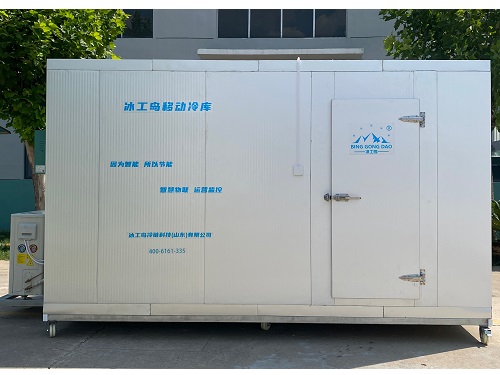 河北冰工岛防腐膜移动冷库